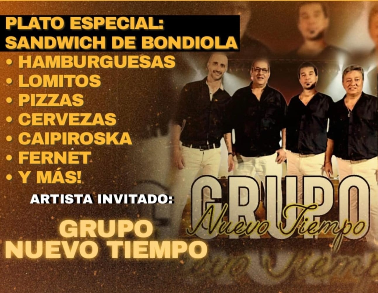 Sergio Lutri y su banda se presentan en la Costanera de Eldorado